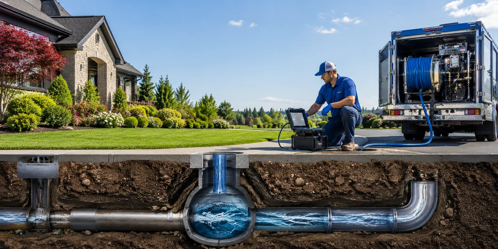 Drainage restoration information for Wind Ridge, PA